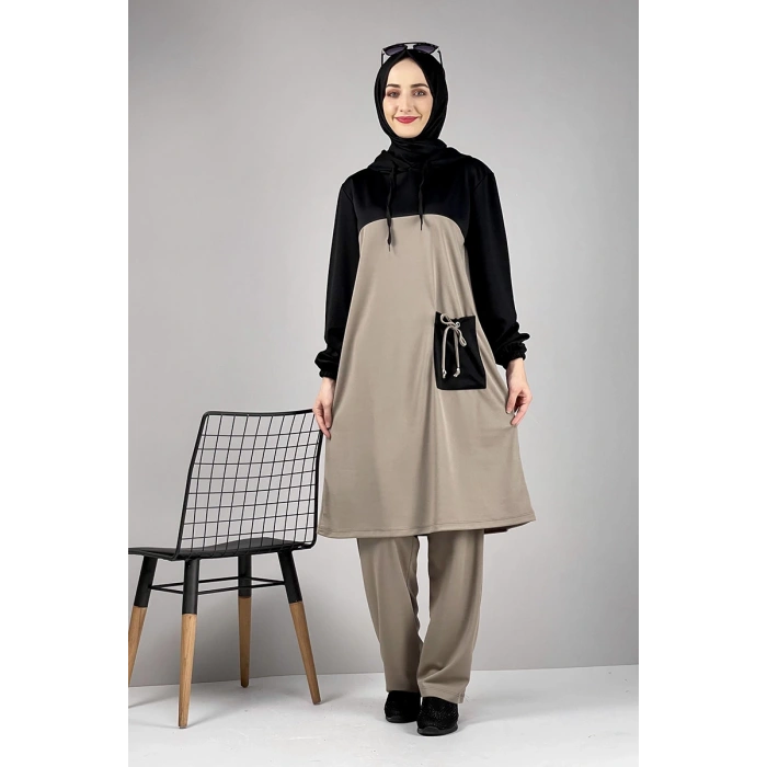 Moda Çizgi Tesettür Takım