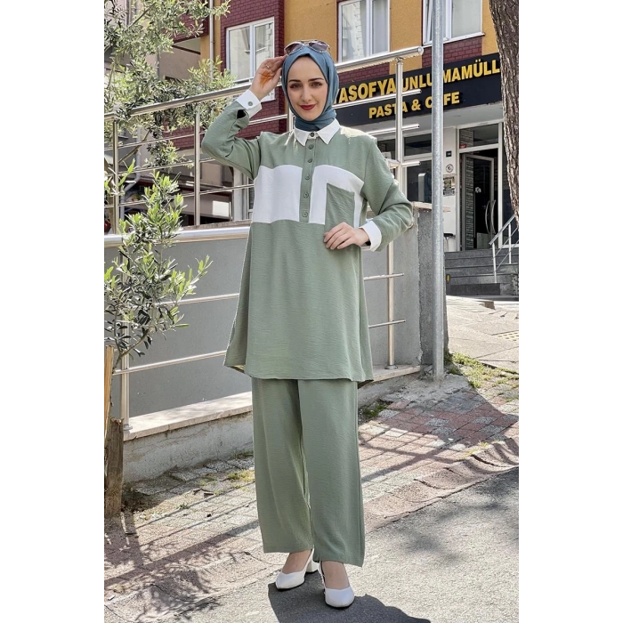 Moda Çizgi Tesettür Takım