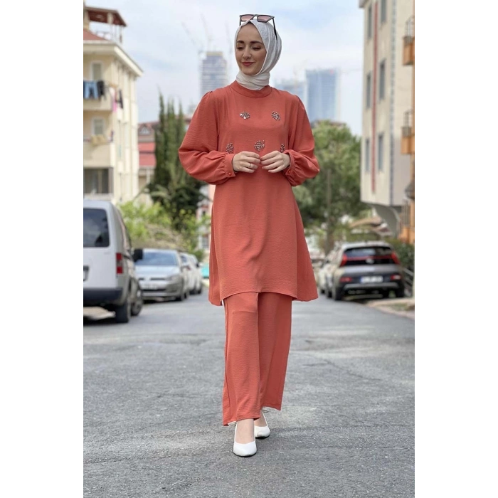 Moda Çizgi Tesettür Takım