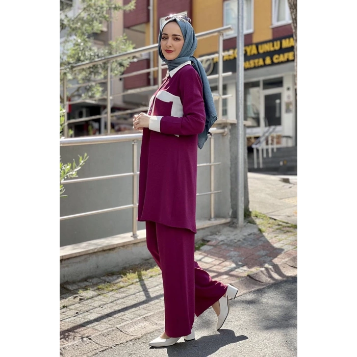 Moda Çizgi Tesettür Takım