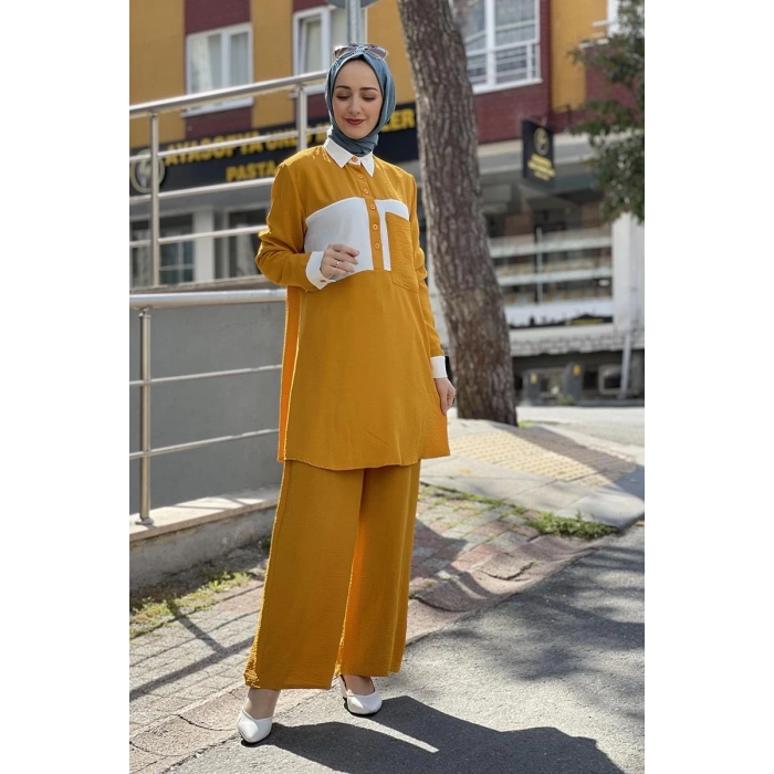 Moda Çizgi Tesettür Takım