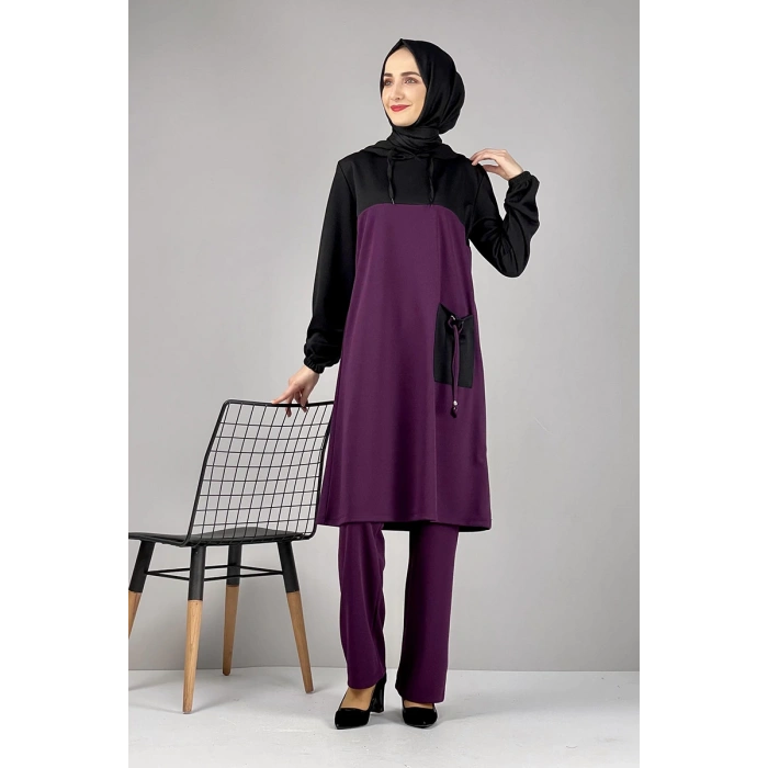 Moda Çizgi Tesettür Takım