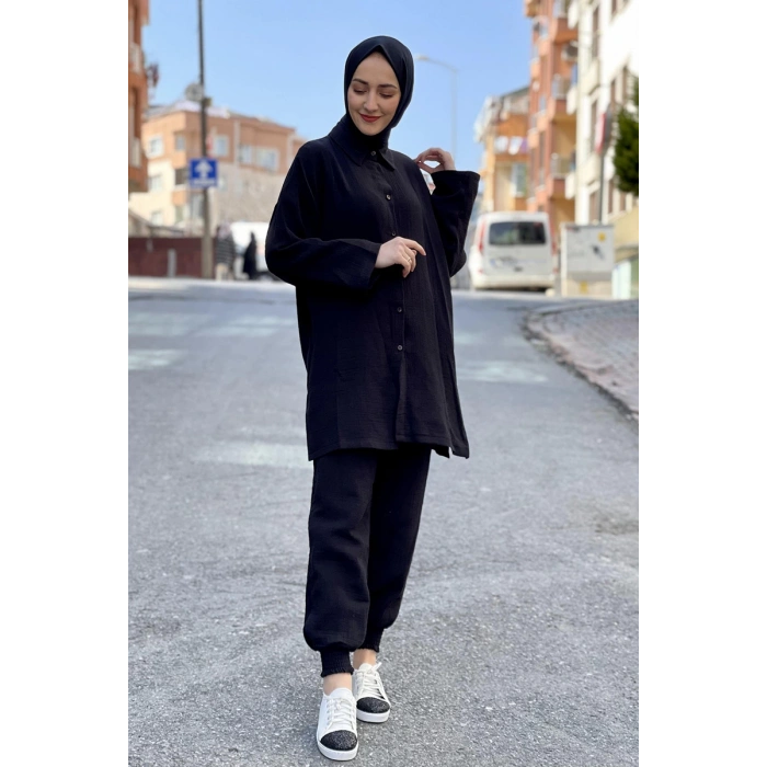 Moda Çizgi Tesettür Takım