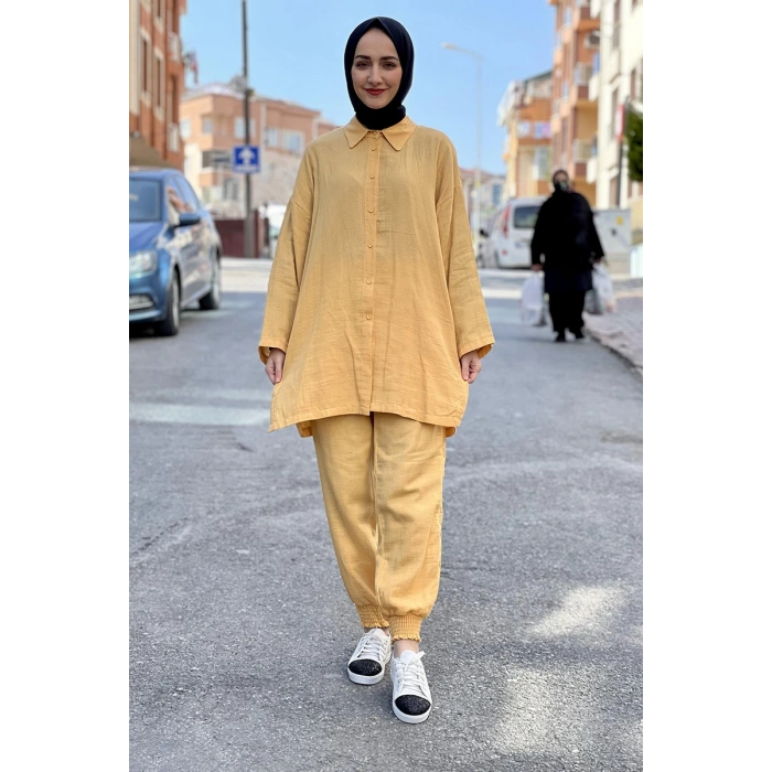 Moda Çizgi Tesettür Takım