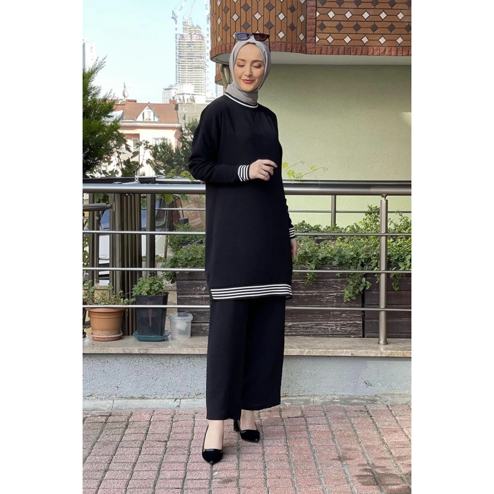 Moda Çizgi Tesettür Takım