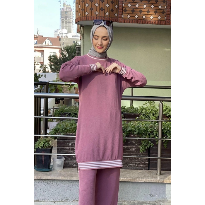 Moda Çizgi Tesettür Takım