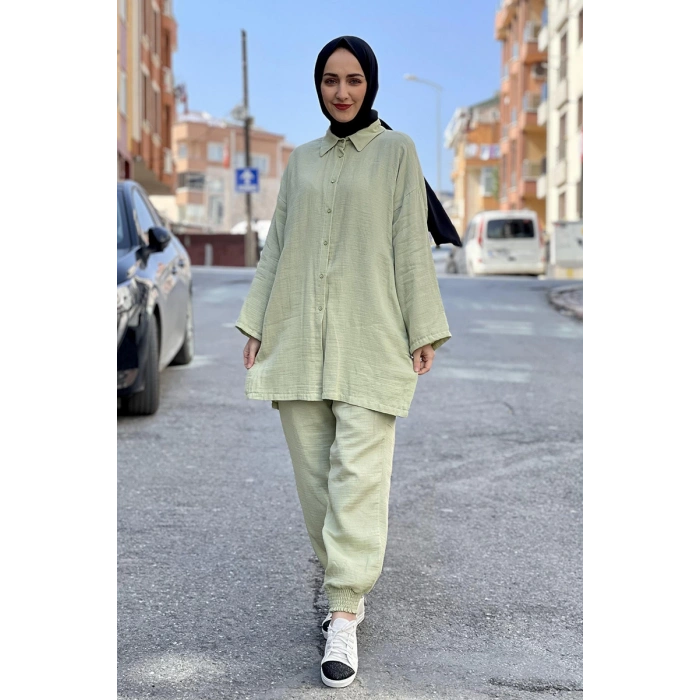 Moda Çizgi Tesettür Takım