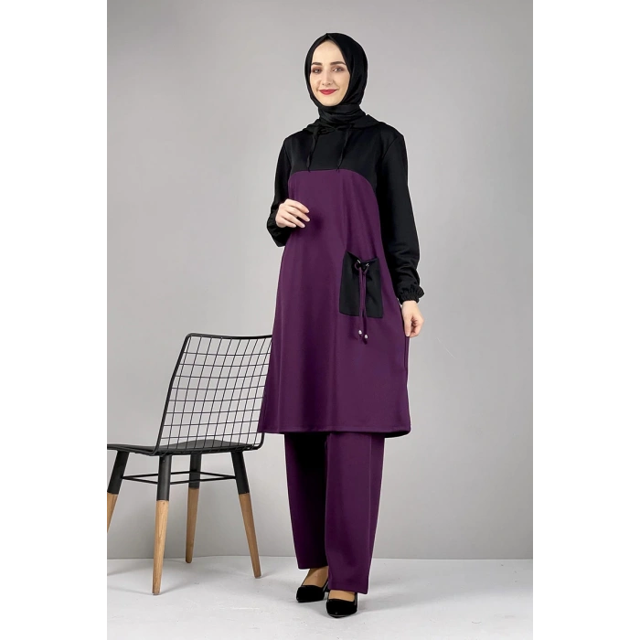 Moda Çizgi Tesettür Takım