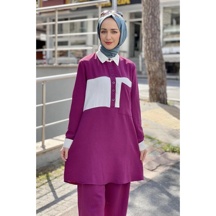 Moda Çizgi Tesettür Takım