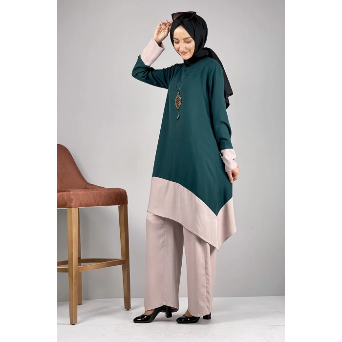 Moda Çizgi Tesettür Takım