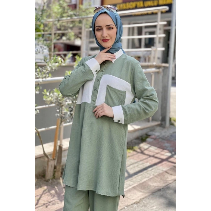 Moda Çizgi Tesettür Takım