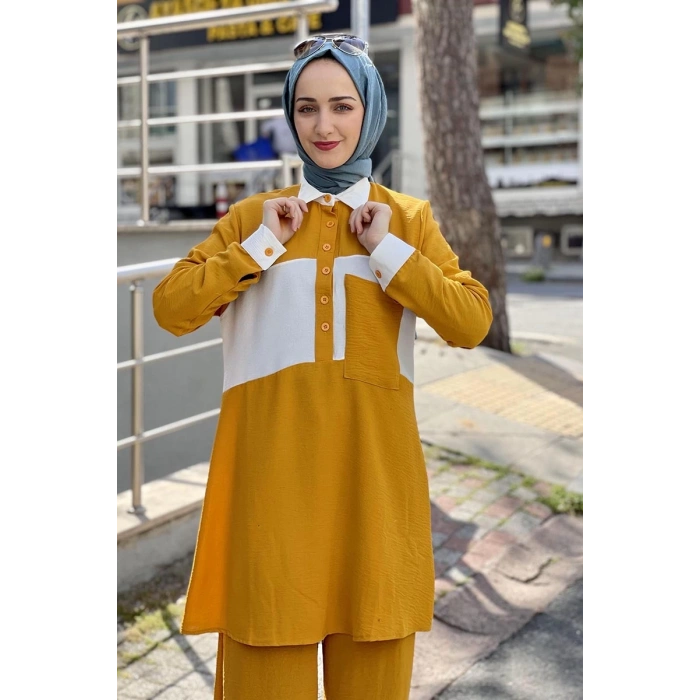 Moda Çizgi Tesettür Takım