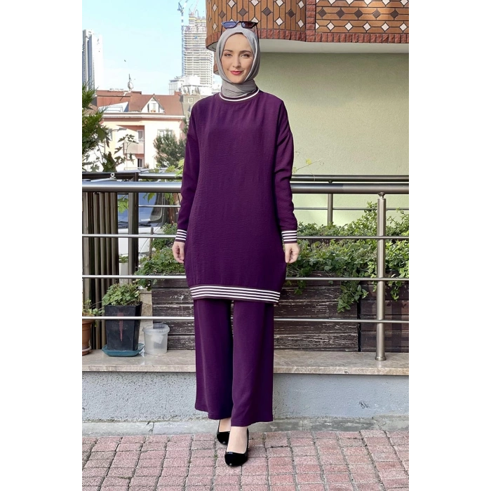 Moda Çizgi Tesettür Takım