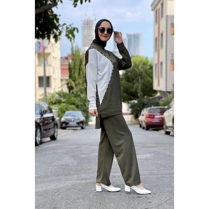 Moda Çizgi Tesettür Takım