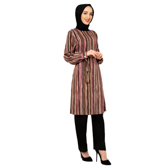 Moda Çizgi Tesettür Takım