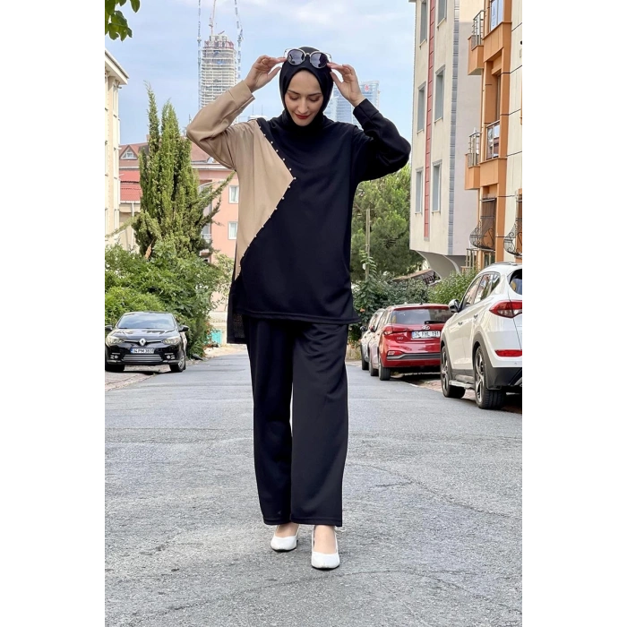 Moda Çizgi Tesettür Takım