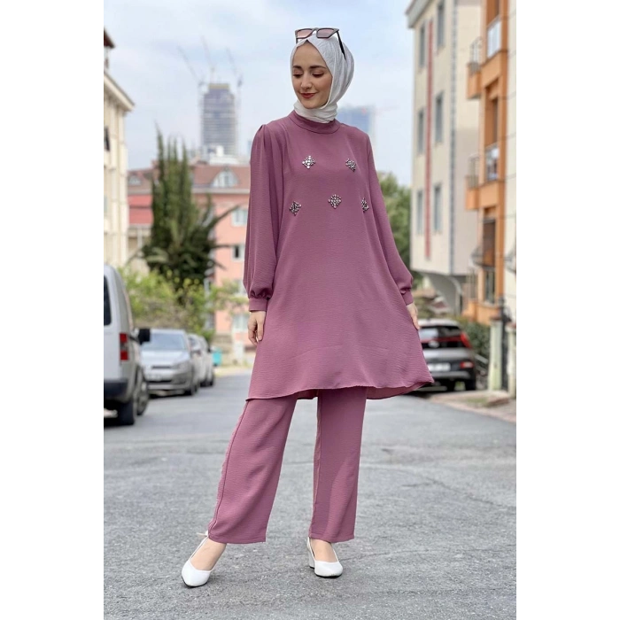 Moda Çizgi Tesettür Takım