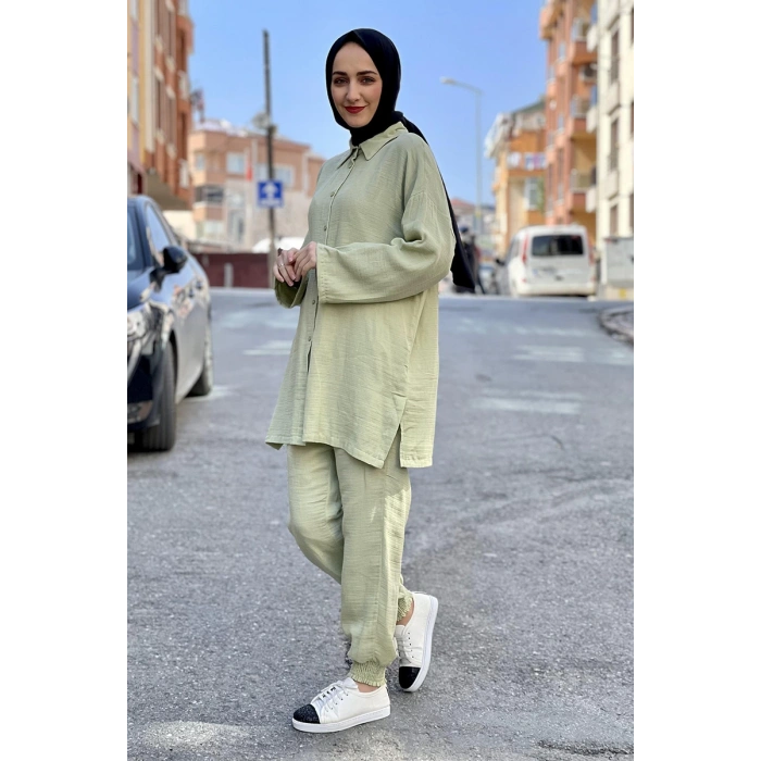 Moda Çizgi Tesettür Takım