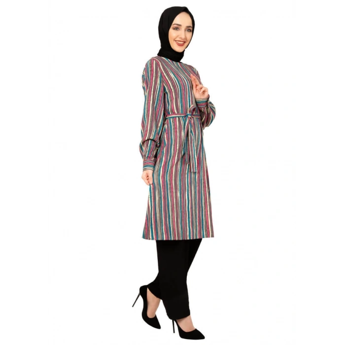 Moda Çizgi Tesettür Takım