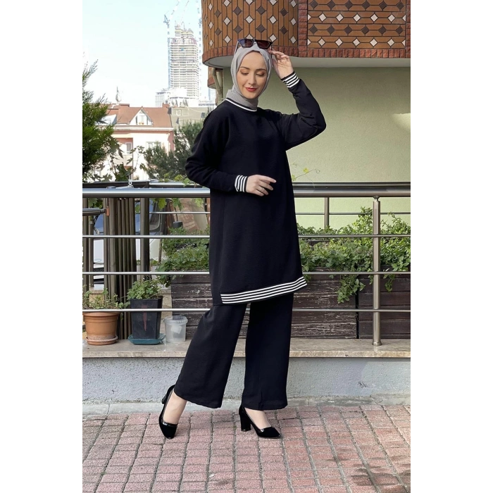 Moda Çizgi Tesettür Takım