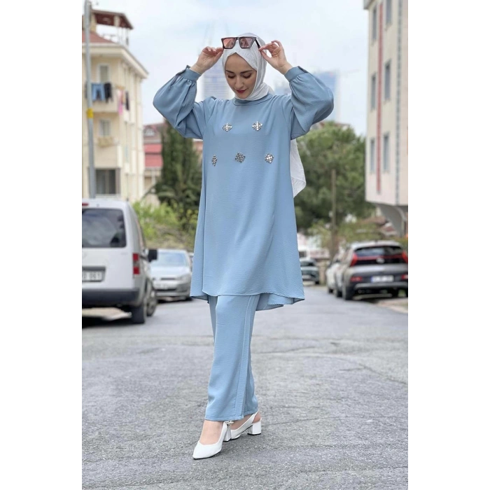 Moda Çizgi Tesettür Takım