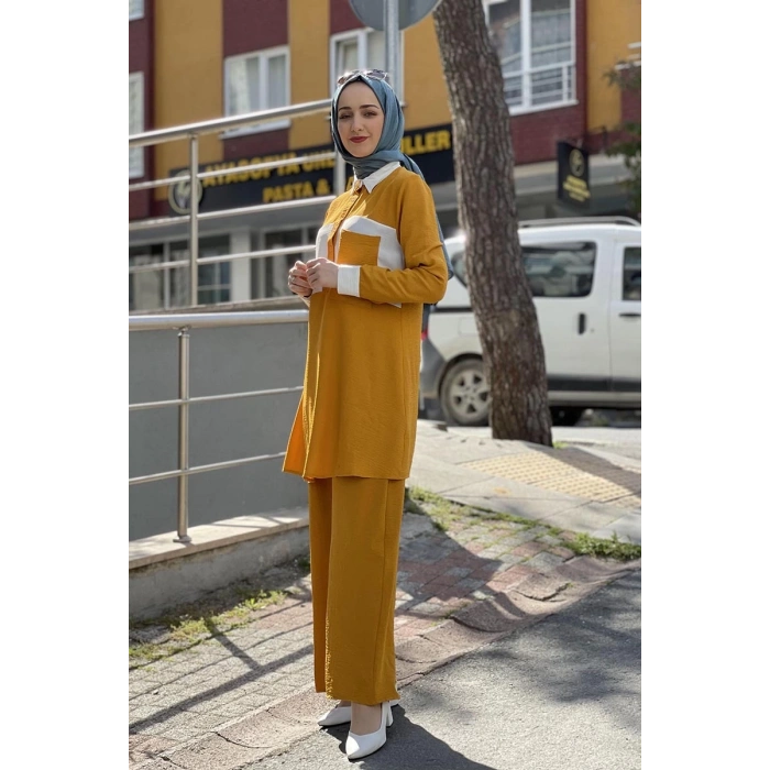 Moda Çizgi Tesettür Takım