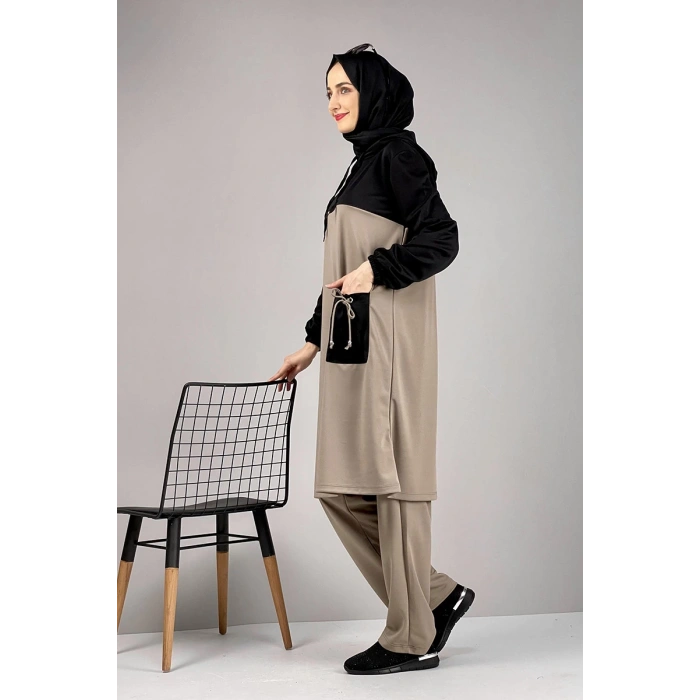 Moda Çizgi Tesettür Takım