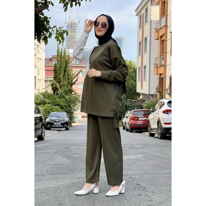 Moda Çizgi Tesettür Takım