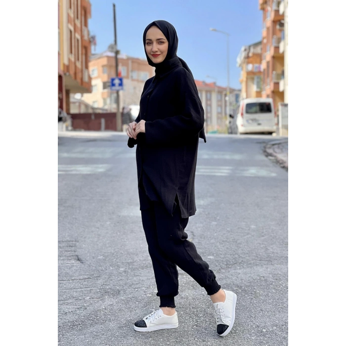 Moda Çizgi Tesettür Takım