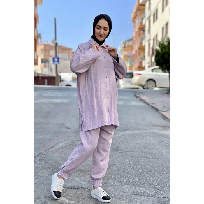 Moda Çizgi Tesettür Takım