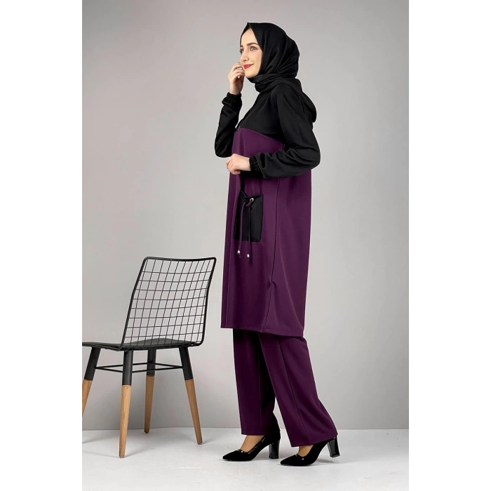 Moda Çizgi Tesettür Takım