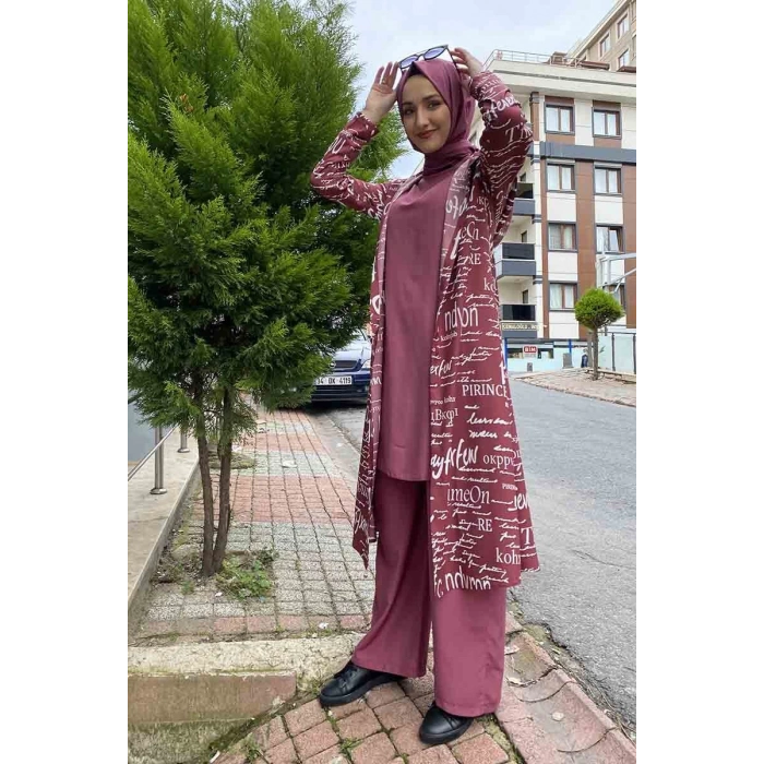 Moda Çizgi Tesettür Takım