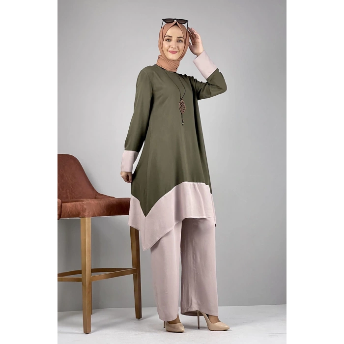 Moda Çizgi Tesettür Takım