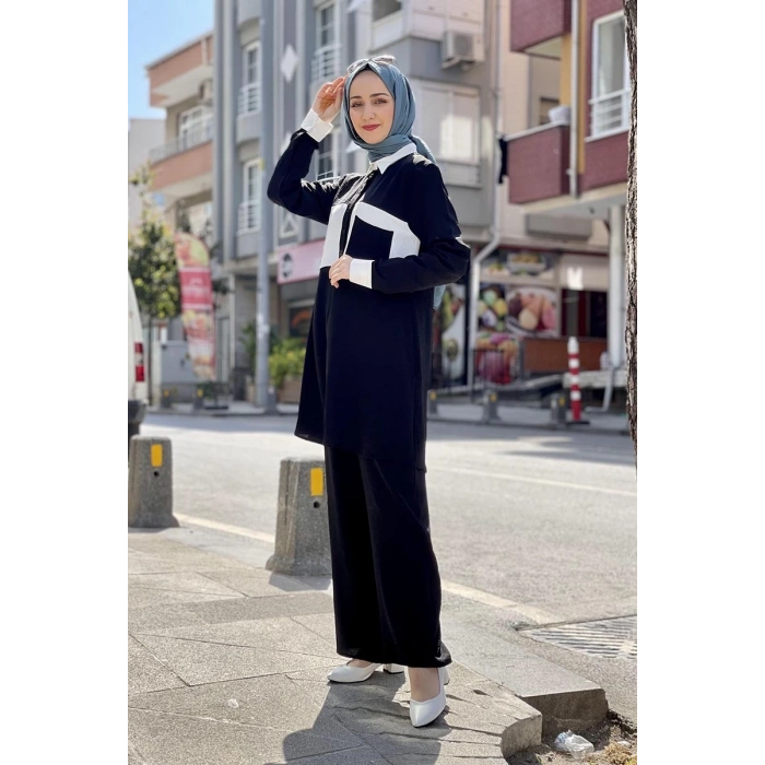 Moda Çizgi Tesettür Takım