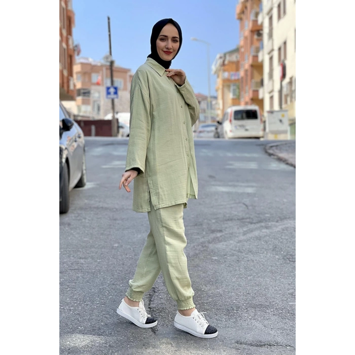 Moda Çizgi Tesettür Takım