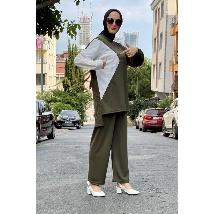 Moda Çizgi Tesettür Takım