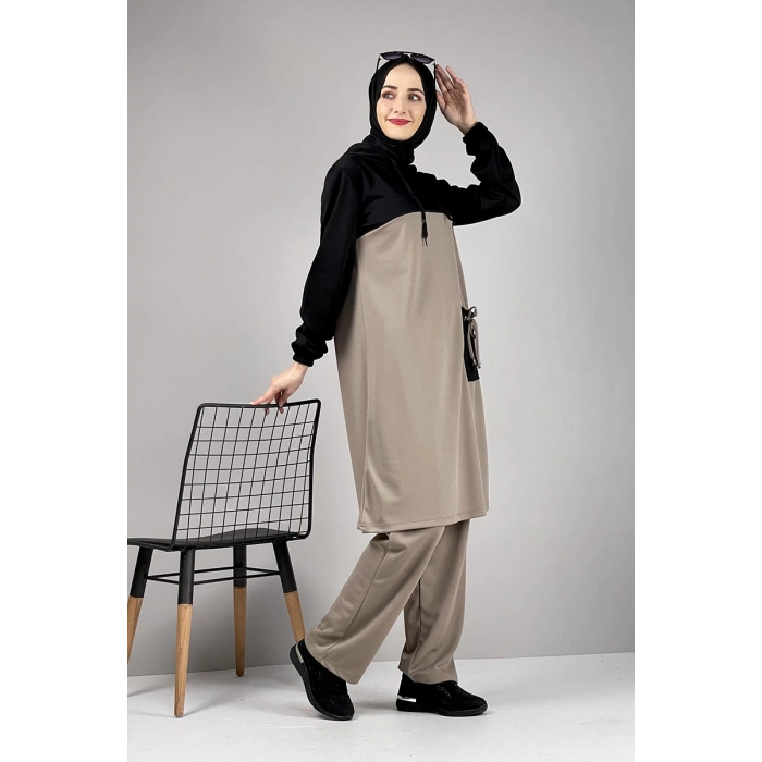 Moda Çizgi Tesettür Takım