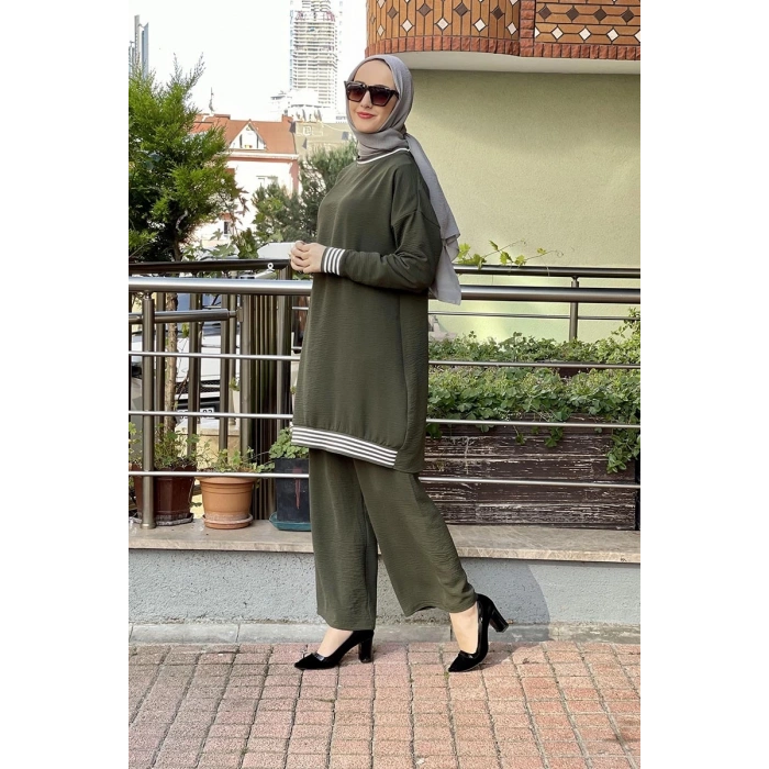 Moda Çizgi Tesettür Takım