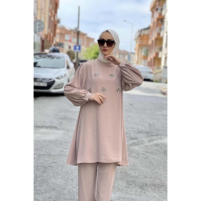 Moda Çizgi Tesettür Takım