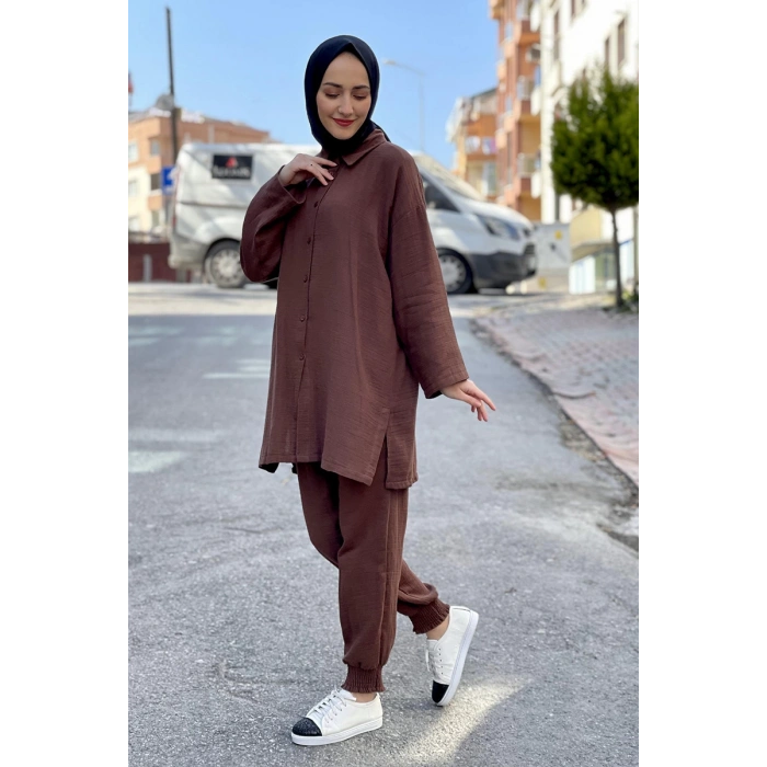 Moda Çizgi Tesettür Takım