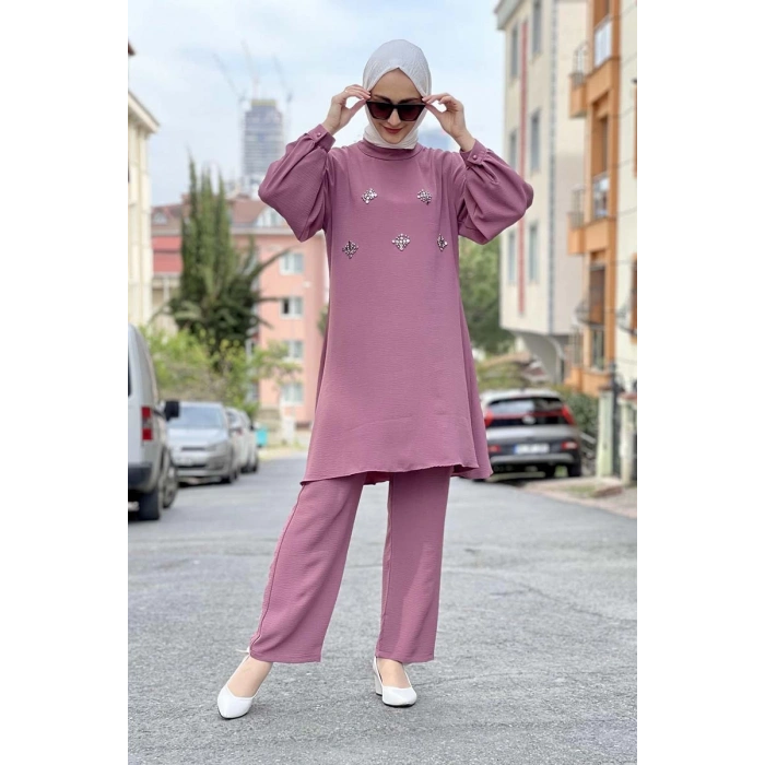 Moda Çizgi Tesettür Takım