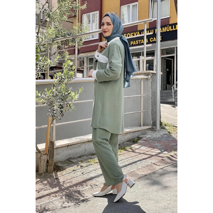 Moda Çizgi Tesettür Takım