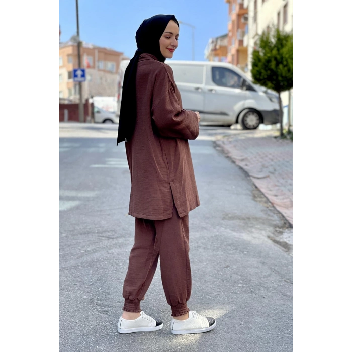 Moda Çizgi Tesettür Takım