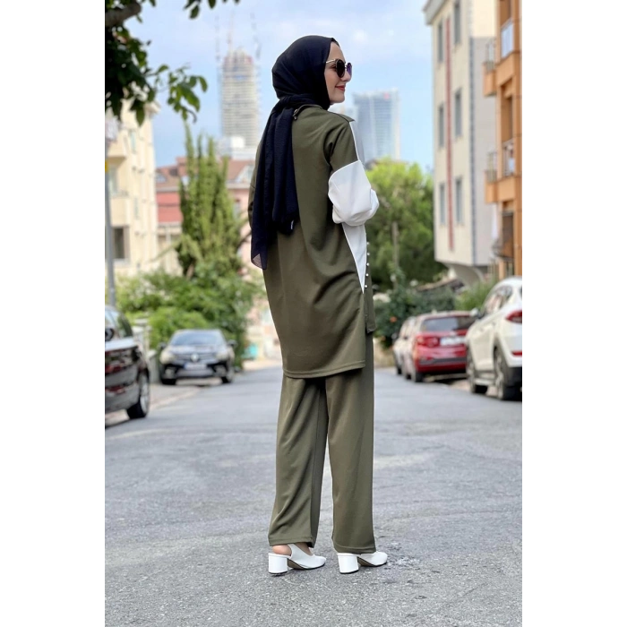 Moda Çizgi Tesettür Takım