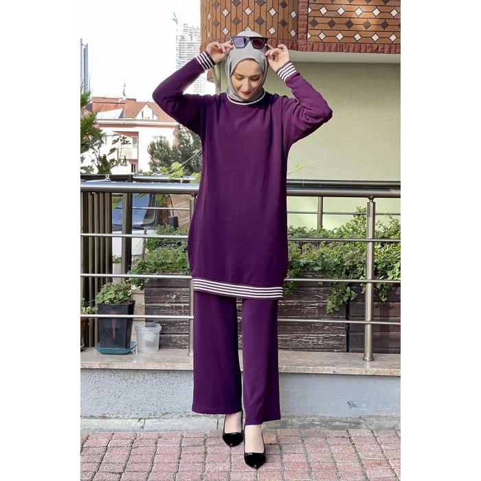 Moda Çizgi Tesettür Takım