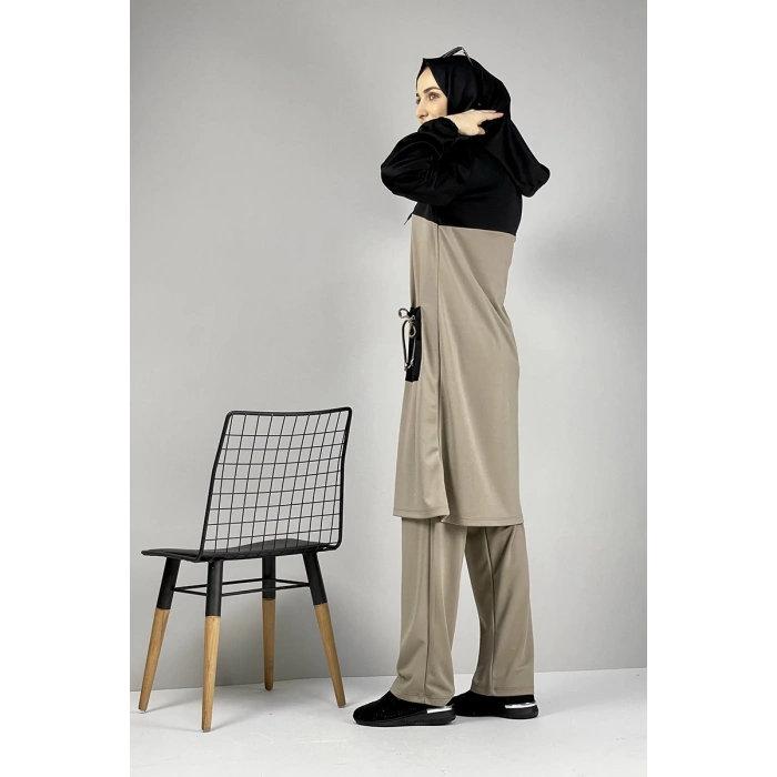 Moda Çizgi Tesettür Takım