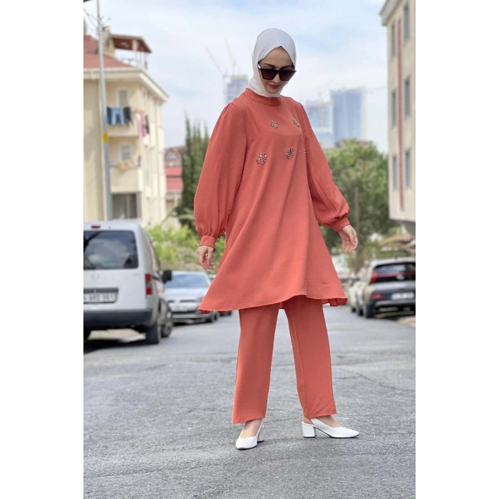 Moda Çizgi Tesettür Takım