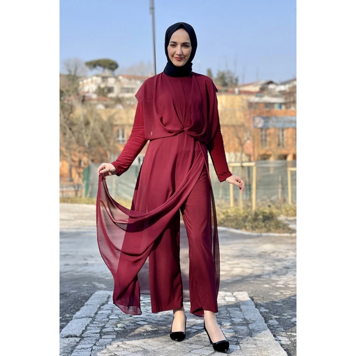 Moda Çizgi Tesettür Tulum