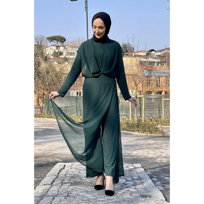 Moda Çizgi Tesettür Tulum