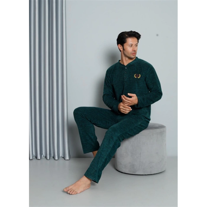 Moda Çizgi WelSoft Polar Erkek Pijama Takımı 6826